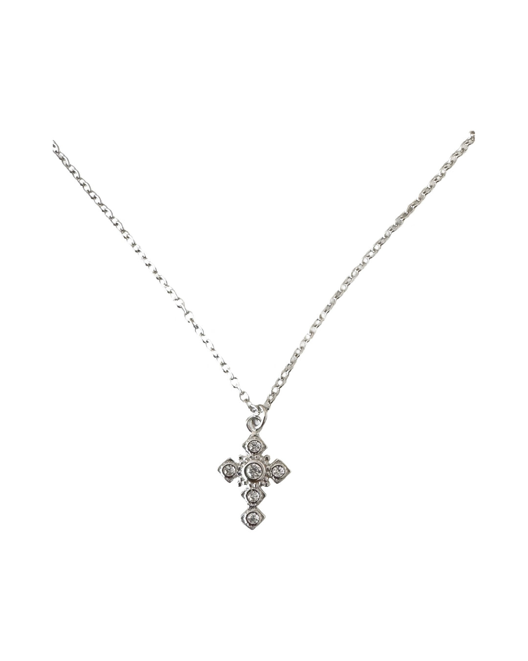 Silver Grecian Cross