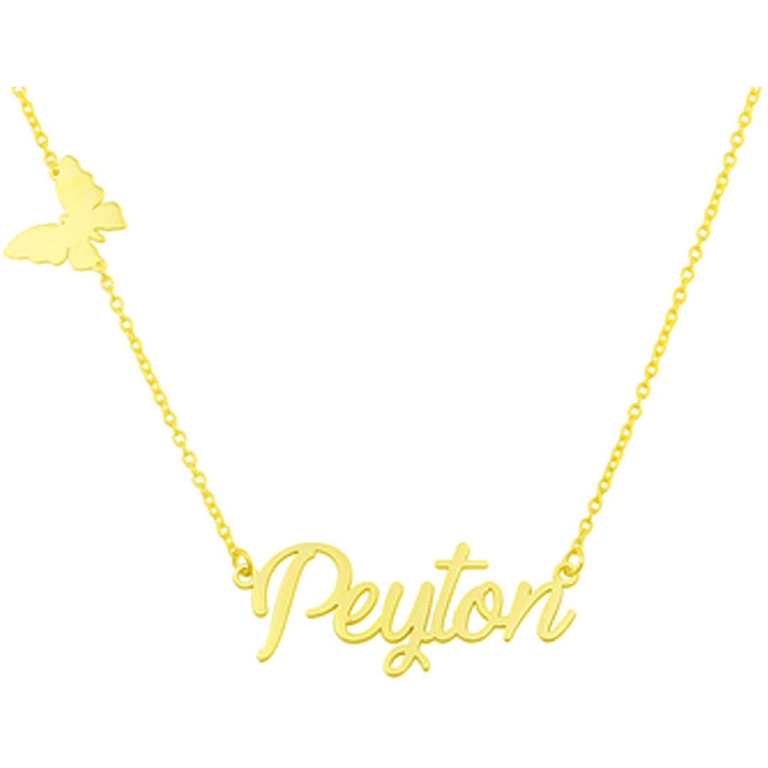 Personalized Butterfly Name Plate