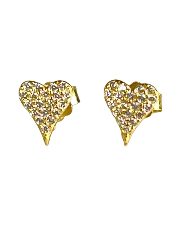 Heart Pave Earring
