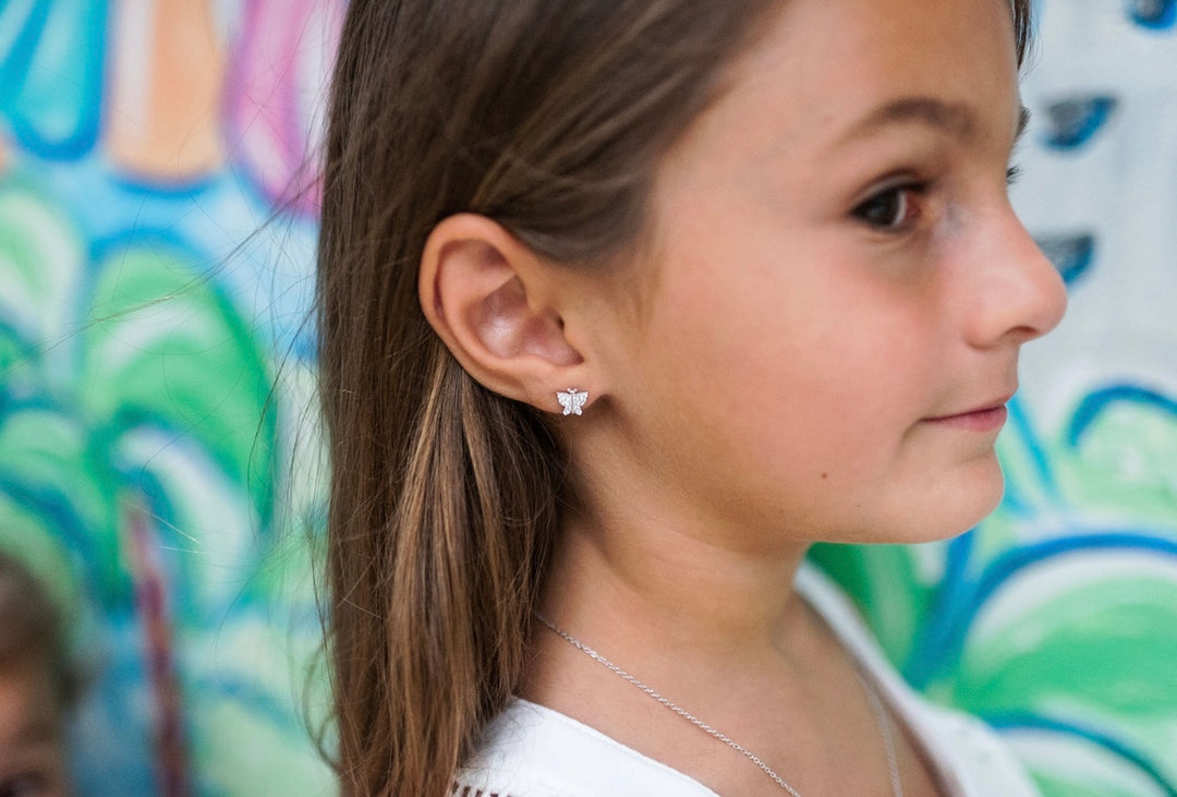 E004 Butterfly Earring