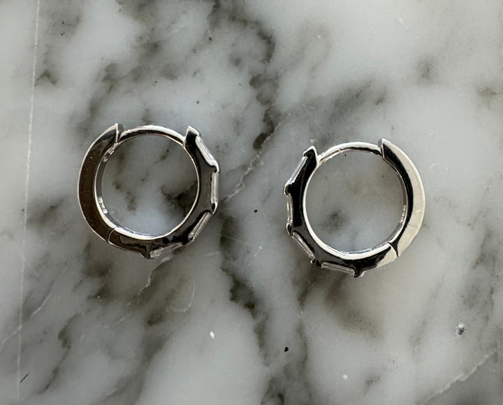 Sterling Silver Hoop Earrings