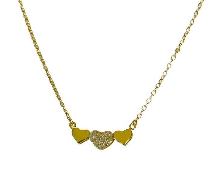 Three Heart Pendant