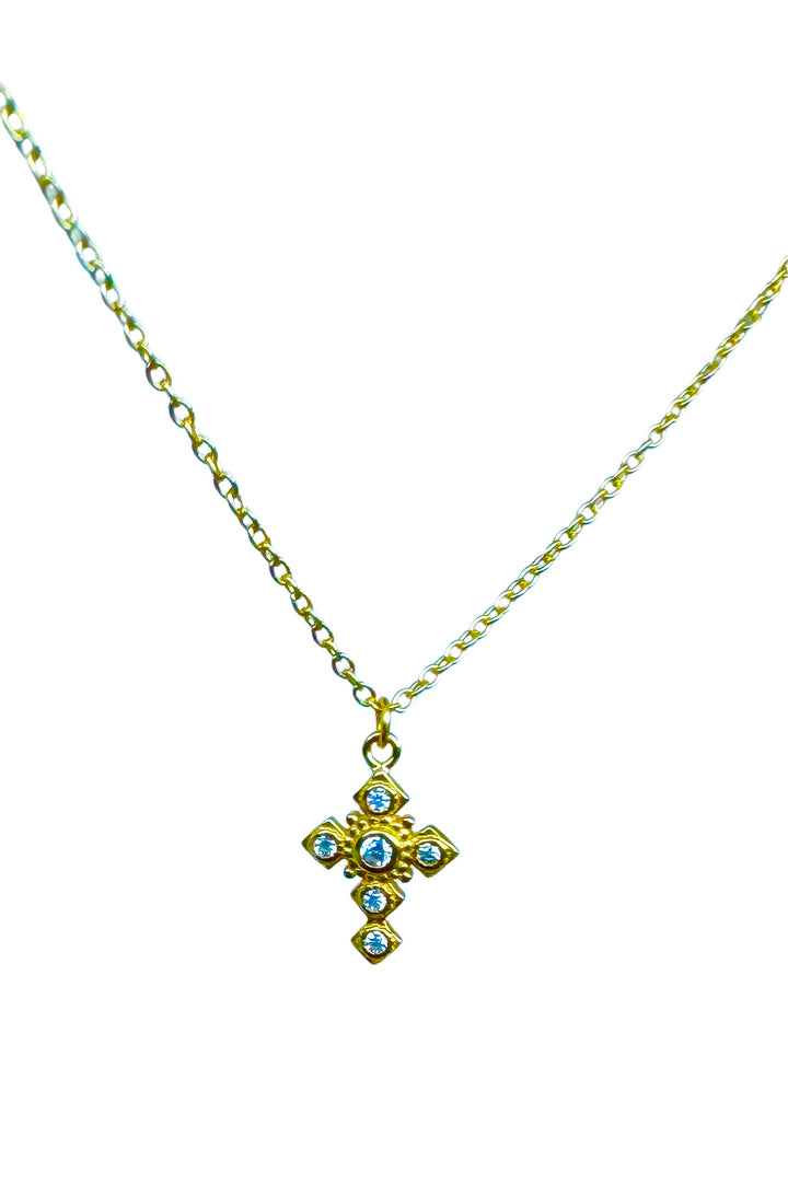 Gold Grecian Cross