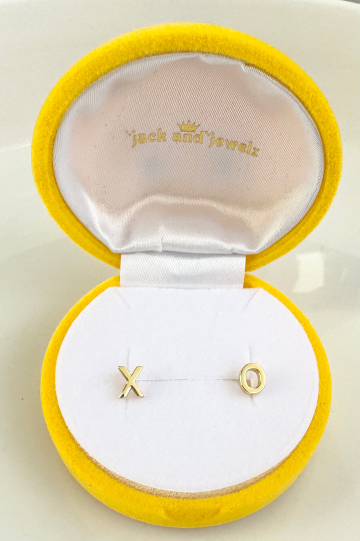 SME017 XO Yellow Earrings