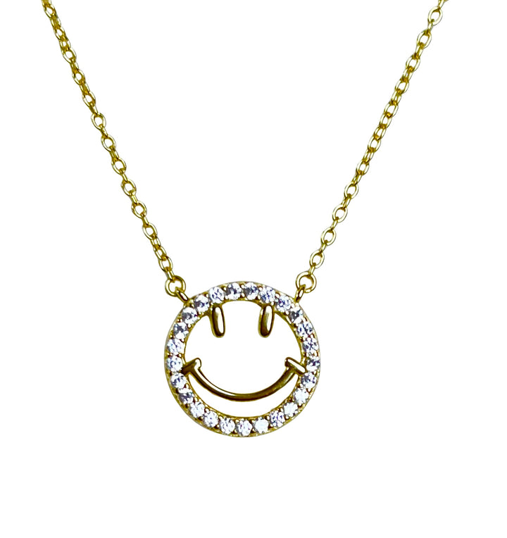 N041 Open Smiley Pendant