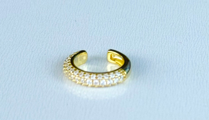 Ear Cuff Sterling Silver 14K Plated