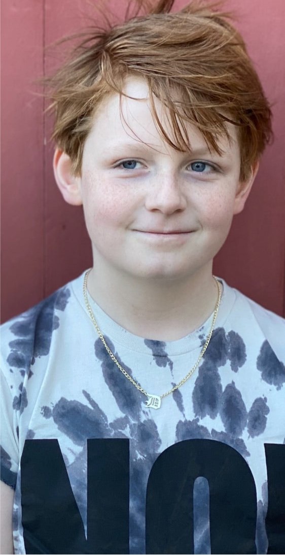 Boy Initial Necklace
