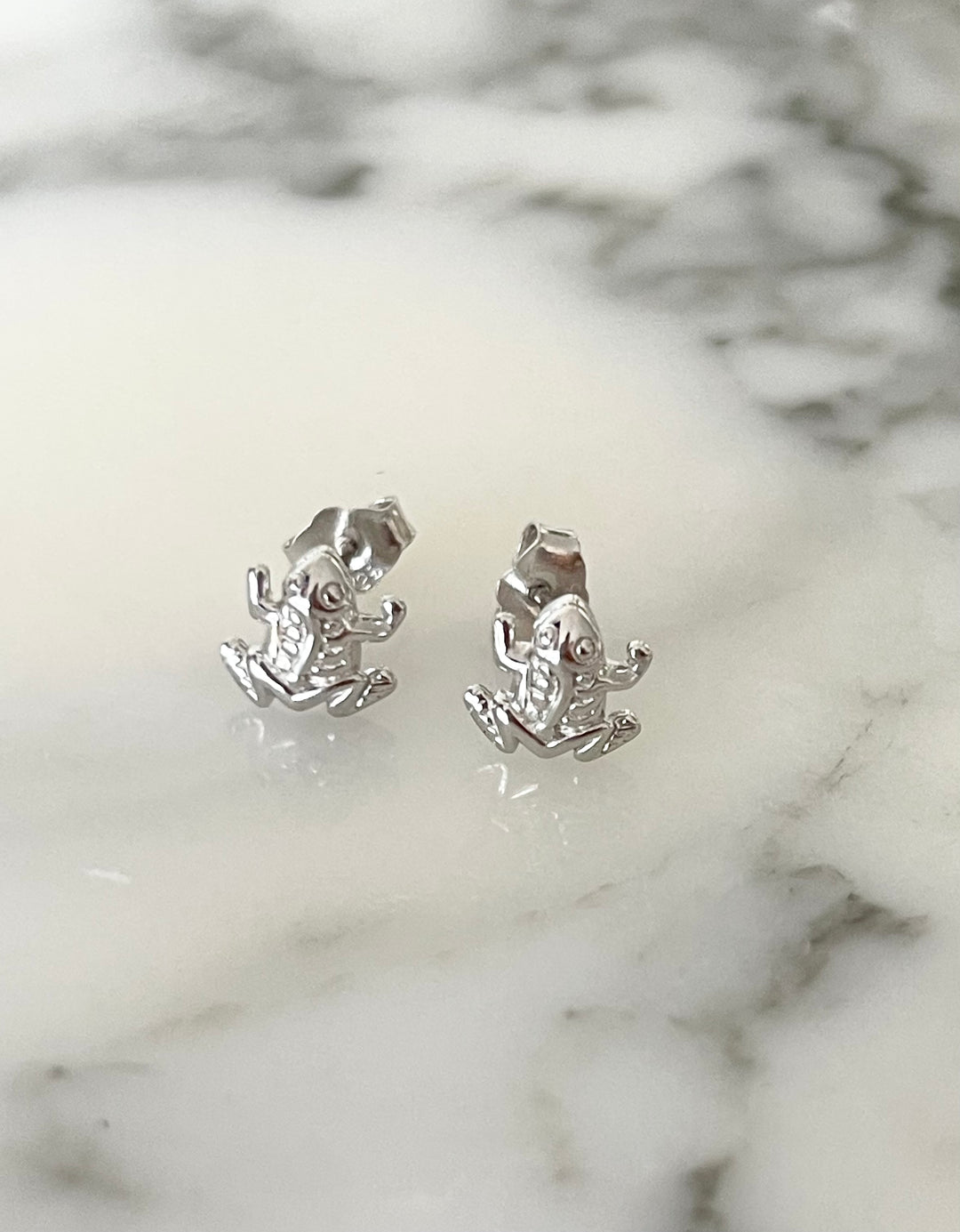Frog CZ  Earring