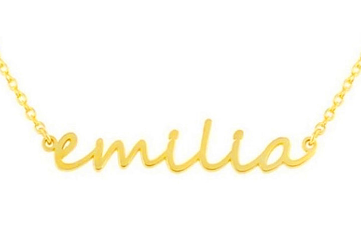Personalized Name Plate Necklace