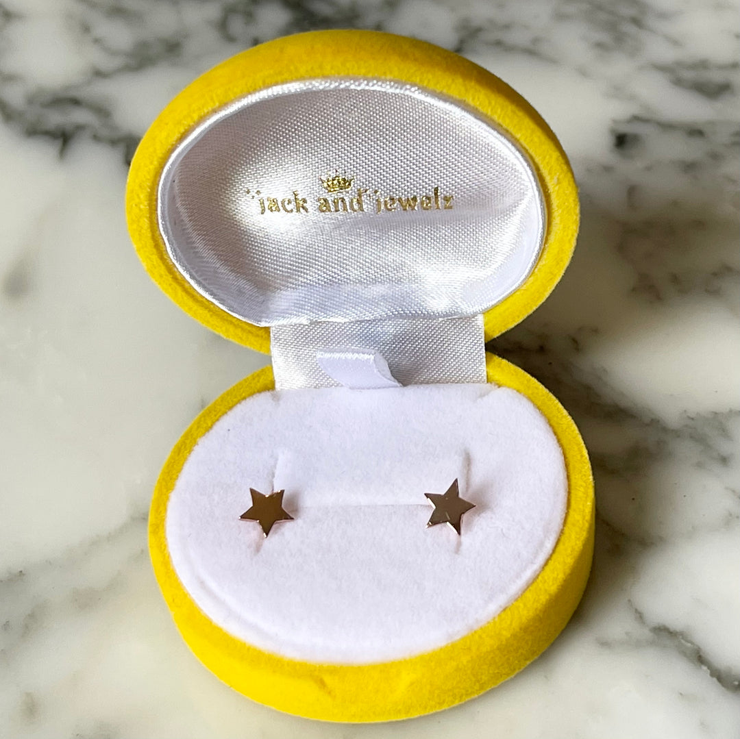 SME006 Rose Star Earrings